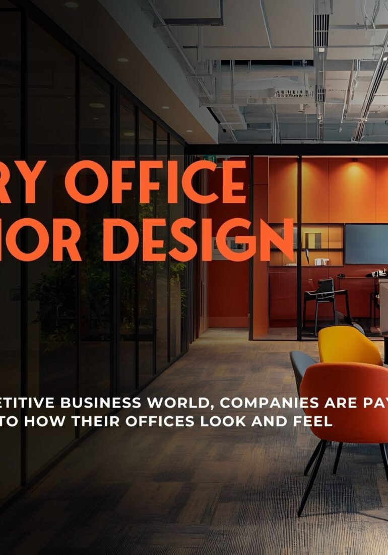 Luxury Office Interior Design Ideas to Create a Positive and Productive Workplace