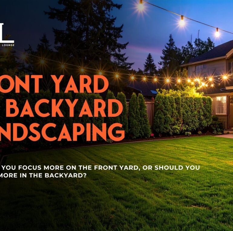 Front Yard vs Backyard Landscaping What Should You Prioritize in Villas
